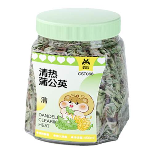 宠尚天仓鼠蒲公英草清热解暑降火龙猫兔子粮食物零食宠物夏季用品
