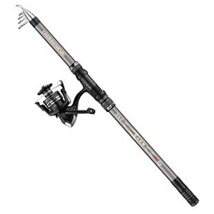 狼王神捕海竿远投型钓鱼海杆全套装裸杆超硬新款鲢鳙专用抛竿甩杆