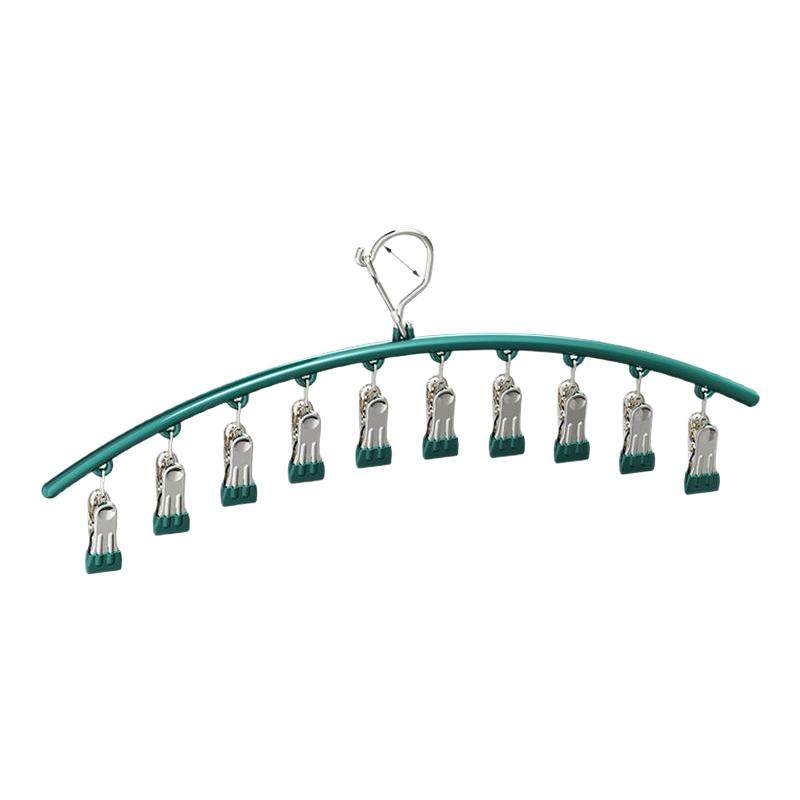 不锈钢袜夹多夹子衣架无痕晾袜子家用架晾晒多功能晾衣神器封口夹