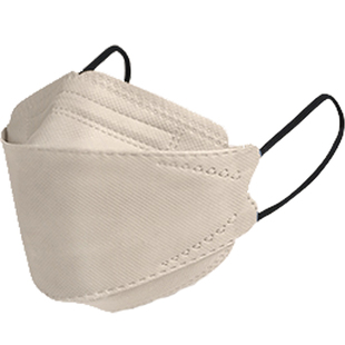 KN95口罩莫兰迪色3d立体防尘高颜值潮款四层独立装透气正品柳叶形