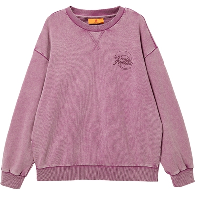 杰克琼斯男装春季新款时尚字母印花纯棉舒适日常休闲宽松圆领卫衣