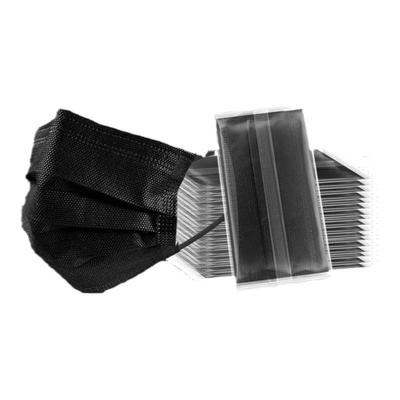 黑色医用外科口罩药监备案正品