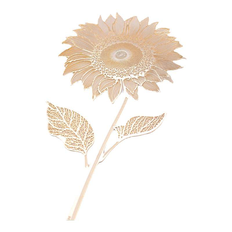 美院文创夺魁向日葵书签老师考研上岸成人礼古典高档精致小礼物女