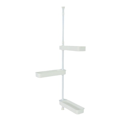 厨房转角免打孔三角置物架可伸缩