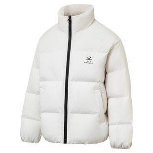 雅鹿青少年羽绒服男冬季短款2025新款加厚保暖面包服防寒外套男款