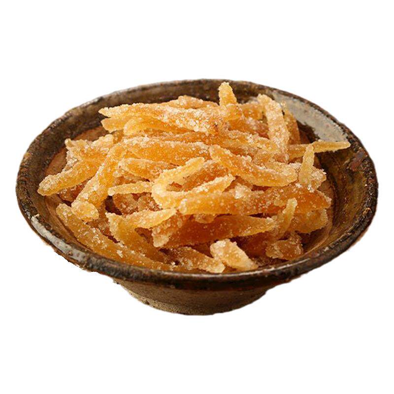 卓埔姜丝糖甜茶点福建闽南永春特产驱寒老姜片丝干开罐即食零食品