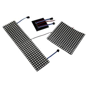 LED全彩WS2815像素屏可编程8X8 8X32 16X16断点续传12V像素软屏
