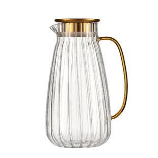 家用大容量耐热水具高硼硅玻璃水壶套装耐冷耐热水壶水杯