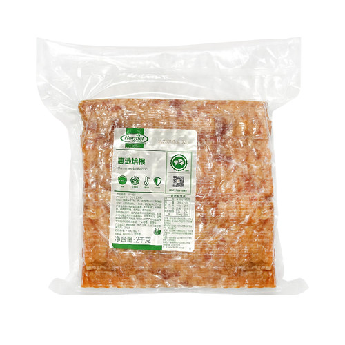 荷美尔惠选培根2kg 原超值培根肉片家用早餐碎披萨手抓饼烧烤商用