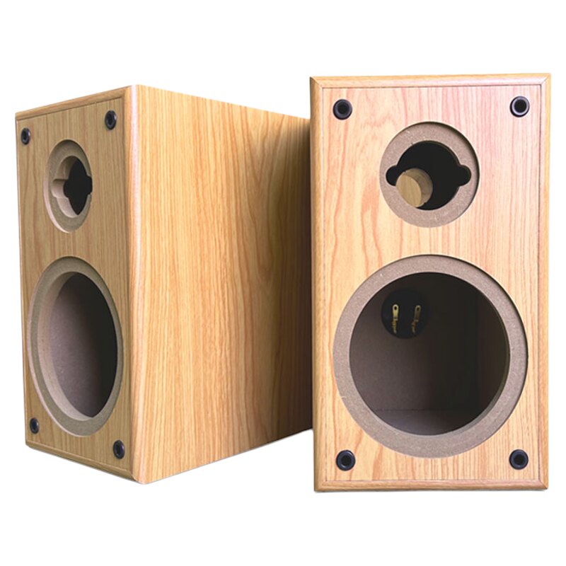 5寸低音3寸高音箱前倒相式空箱体