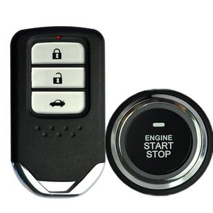 汽车面包车手表一键启动无钥匙进入改装远程遥控启动pke感应通用