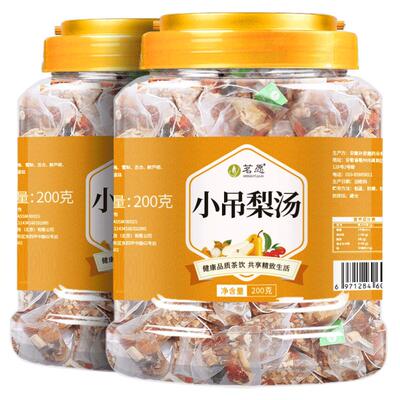 小吊梨汤茶包秋冬茶饮泡水雪梨银耳润儿童燥老北京免煮热饮材料包