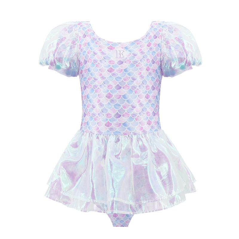 BE范德安人鱼儿童连体泳衣女童