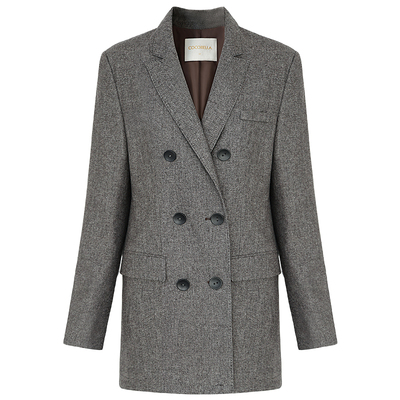 气场全开时髦精的羊毛西装