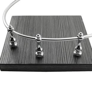 餐车围栏精品半全通葫芦柱银色m6件配件五金家具连接件连接家具