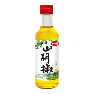 仲景山胡椒油木姜子油调味油300ml冷萃工艺家用拌粉烤鱼山苍子油