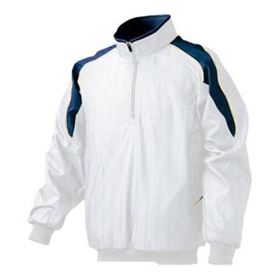 日本直邮MIZUNO Samurai 日本型号半拉链棒球夹克 52WW38901