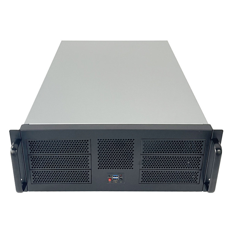 2U短机箱300深1U2U3U4U机架式工控服务器机箱360水冷1U电源机箱
