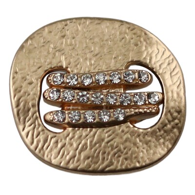 复古风金属纽扣异形装饰粗花呢