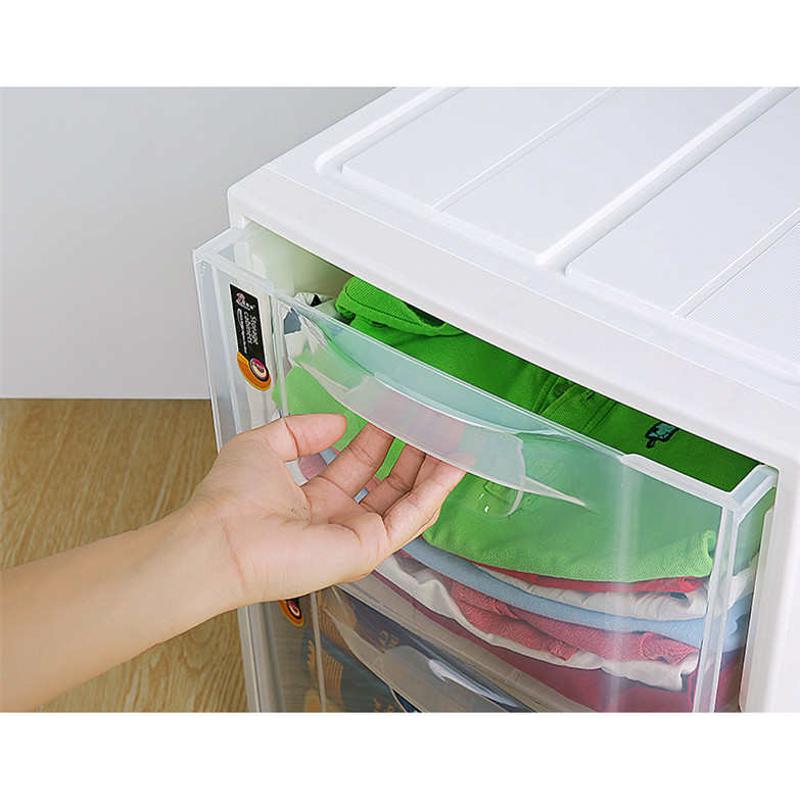 包邮抽屉式收纳柜 日式收纳箱盒单层夹缝组合式衣柜储物箱收纳盒