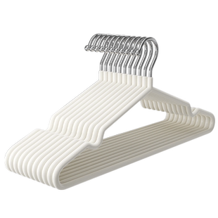 加粗衣架家用挂衣学生宿舍用晾晒不锈钢防滑无痕100个衣服挂撑子