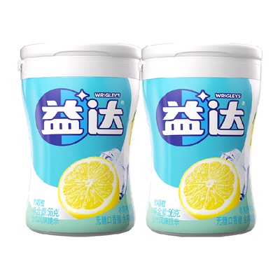 益达无糖冰爽柠檬口香糖