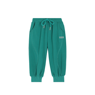 布丁哈鲁女童裤子2026春秋新款儿童休闲裤女宝宝洋气春装运动裤