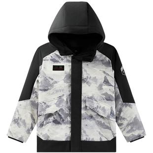 安踏冰甲羽绒丨六度芯安踏男童热返科技2025年冬季铂晶羽绒羽绒服