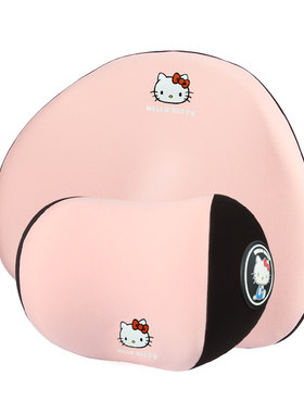 Kitty女神款记忆棉头枕腰靠套装