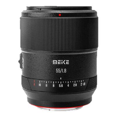 MEKE美科55mm F1.8 Pro自动人像镜头全画幅合适松下L富士X索尼E口