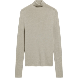 【博主同款】全羊毛打底衫针织衫kbne秋冬新款扬子纱毛衣女上衣