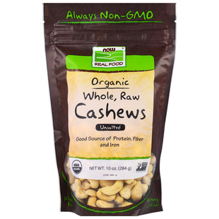 美式孕妇cashew nuts烘焙无盐原味新鲜生腰果仁cashews越南大粒生
