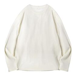 马登美式纯棉重磅长袖T恤打底衫