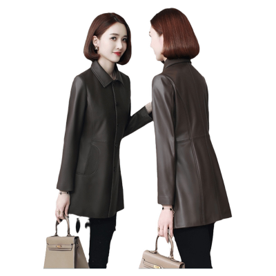 2023新款秋冬真皮皮衣傲冬修身