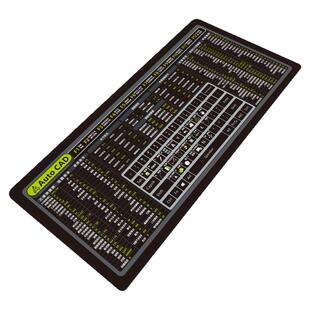 鼠标垫超大号cad快捷键大全ps黑色wps办公excel软件ug pr键盘桌垫