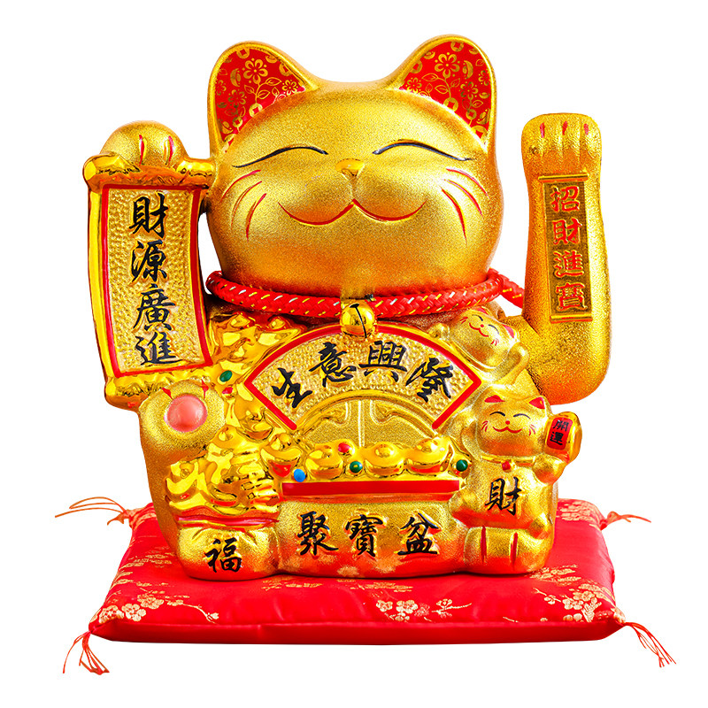 店铺开业乔迁招财猫摇手摆件送礼