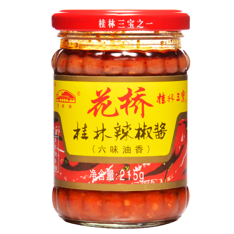 花桥牌旗舰店桂林六味辣椒酱