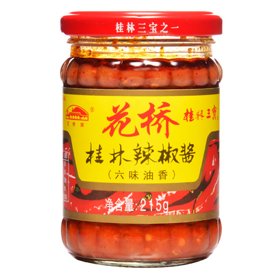 花桥牌旗舰店桂林六味辣椒酱
