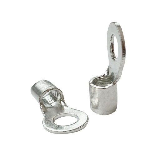 RNB3.5平方圆形OT接线裸端子耳国标加厚冷压紫铜鼻子焊接100只/包