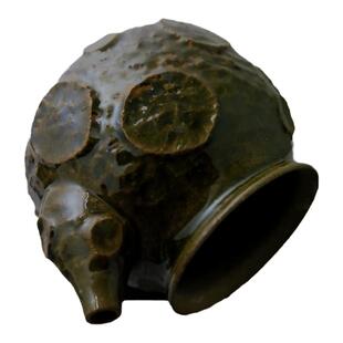 鱼家手作陶器公道杯手作陶泥陨石月球分茶杯轻奢小众设计感礼物