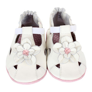 美国robeez婴儿童学步鞋宝软底男女宝秋夏透气防滑麂绒真皮室内外