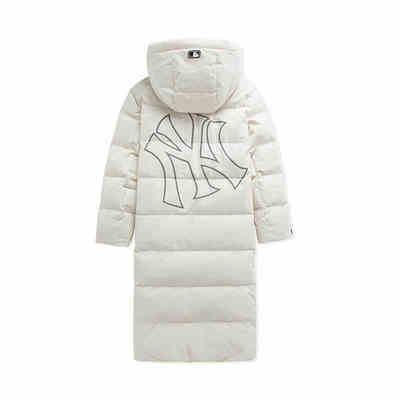 MLB防风保暖连帽情侣羽绒服