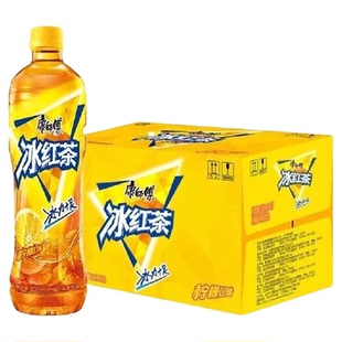 康师傅茶饮品柠檬口味冰红茶500毫升ml*15瓶夏季清爽解渴饮料整箱