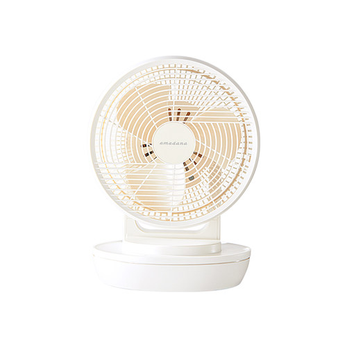 日本amadana艾曼达桌面空气循环扇台式宿舍超轻音卧室电风扇小型
