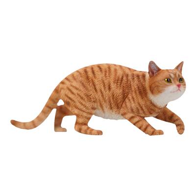 JXK 1/6中华田园猫3.0可爱仿真家猫宠物三花橘猫咪模型手办小摆件