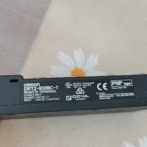 议价拆机欧姆龙DRT2-ID08C-1远程终端模块，PNP类型，维修