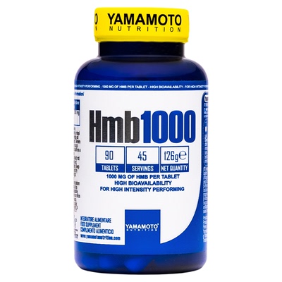 YAMAMOTO忠义营养HMB肌肉合成胶囊健身训练促进肌肉力量纬度90粒