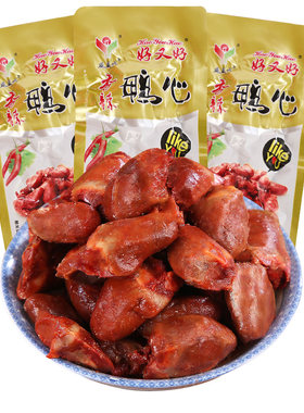 威益威香辣鸭心卤味零食小吃