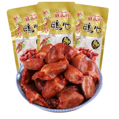 威益威香辣鸭心卤味零食小吃