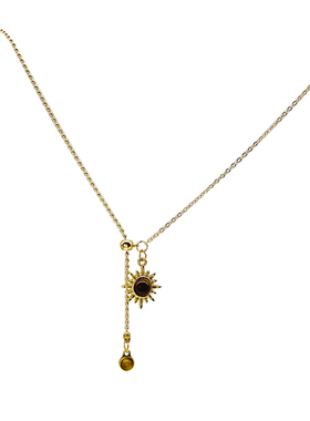 美拉德太阳抽拉个性秋冬毛衣链